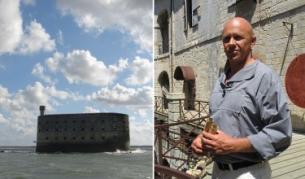 Форт Бояр и френският домакин на състезанието - мосю Рошел