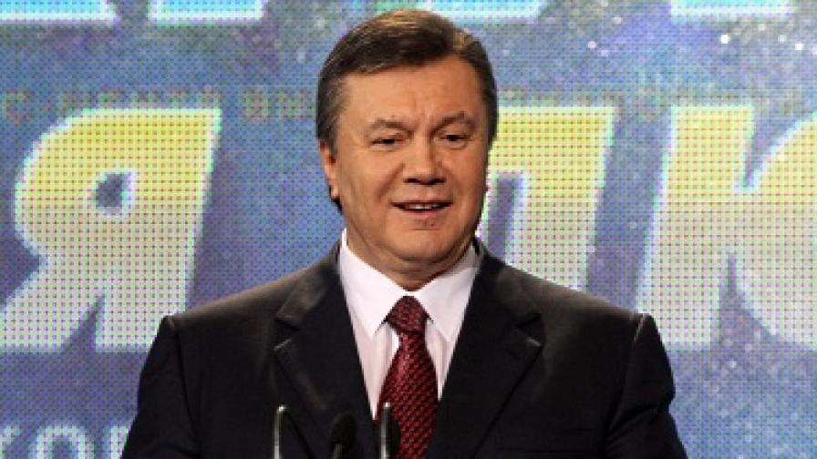 Янукович встъпи в длъжност