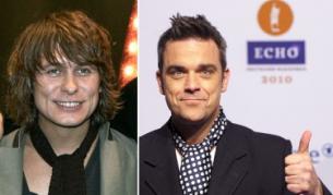 Марк Оуен (вляво) и Роби Уилямс днес признават за проблеми с алкохола и наркотиците