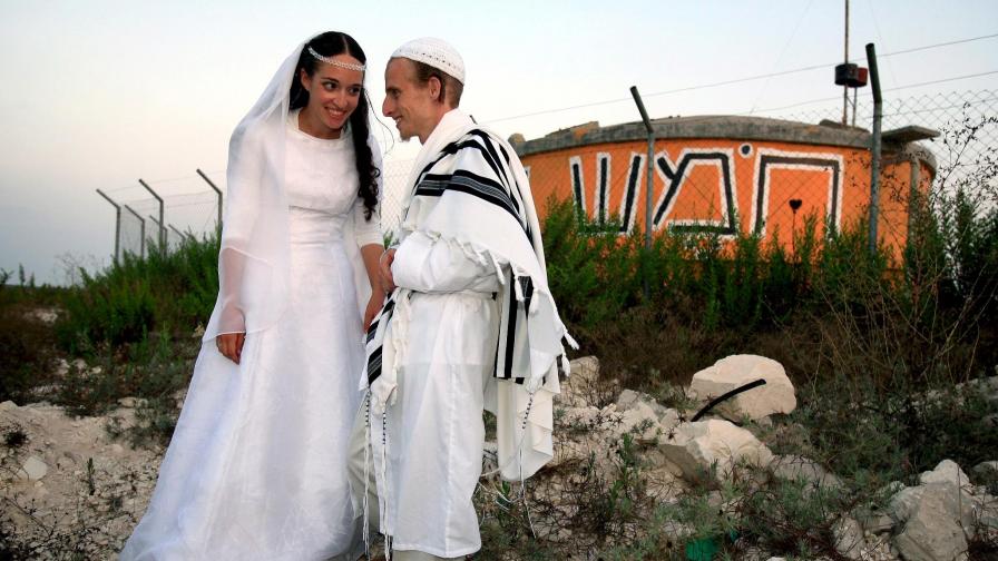 Сватба между ултраортодоксални евреи