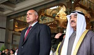 Бойко Борисов с кувейтския си колега шейх Насър ал Мохамад ал Ахмад ас Сабах