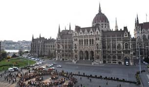 Сградата на парламента в Будапеща