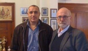 Бойко Борисов и Юрген Рот при срещата им в София през 2008 г.