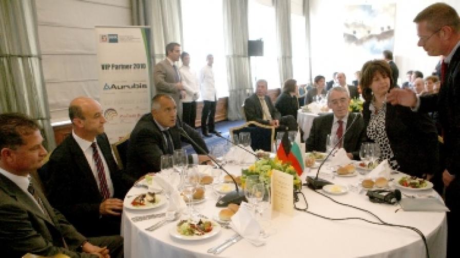 Премиерът Бойко Борисов участва в работен обяд с членовете на Германо-българската индустриално-търговска камара