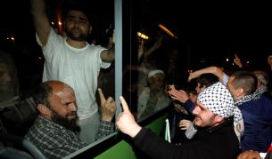 Посрещането на активистите от "Мави Мармара"