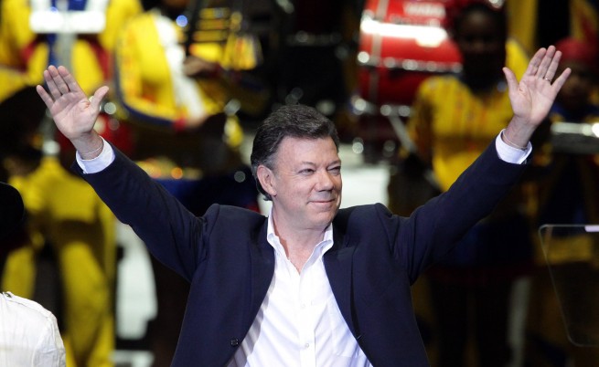 Хуан-Мануел Сантос е новият президент на Колумбия 