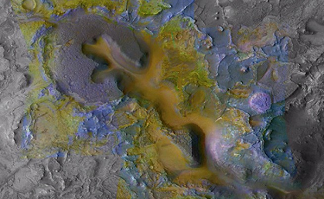 Откриха останки от древен живот на Марс