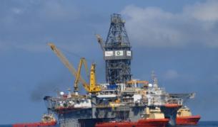 Нефтената платформа на "Бритиш петролиъм" в Мексиканския залив