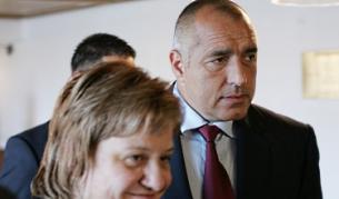 Премиерът Бойко Борисов и шефкаята на НСИ Марияна Коцева на Конференцията на ръководителите на статистически служби на страните членки на Европейския съюз