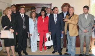 Снимка от 9 септември 2005 г. - Съюзът на издателите се среща с тогавашния премиер Станишев