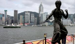 Из цял Китай има статуи на Брус Лий