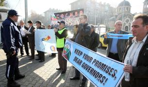 Български и румънски полицаи недоволни заедно