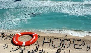 Акция на "Грийнпийс" в Канкун