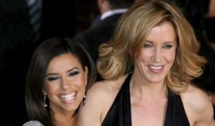 Ева Лонгория (вляво) и Фелисити Хъфман