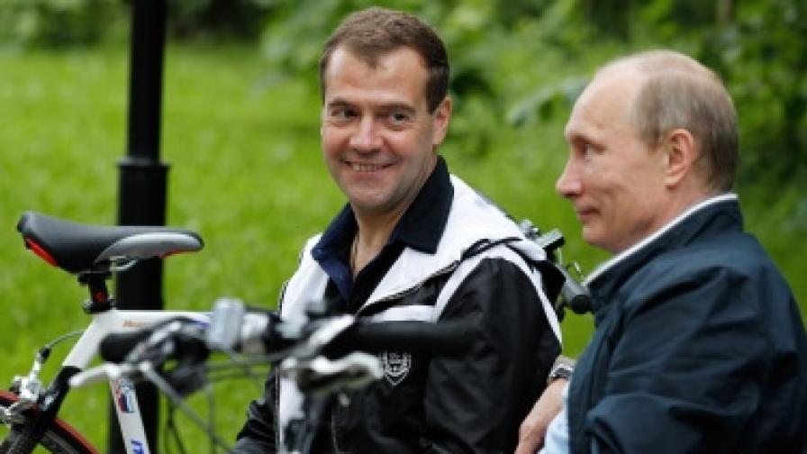 Нямало разцепление между Медведев и Путин 
