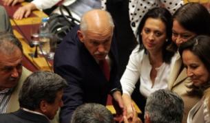 Папандреу спечели вота на доверие