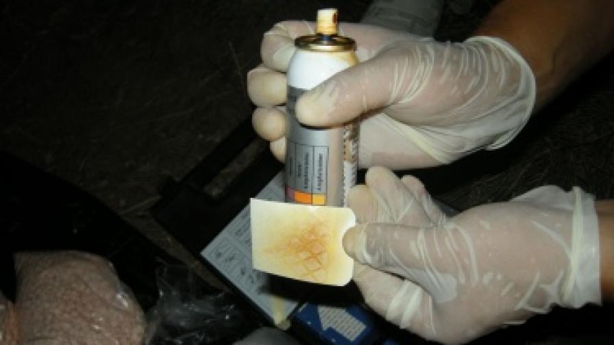 Около 120 кг синтетични наркотици бяха иззети при акция "Амфетамините" през август 2010 г.