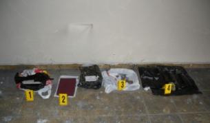 Част от оръжието намерено тези дни в къщата в Катуница  на покойния Иван, син на Кирил Рашков