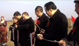 Началото на изпълнението на проекта бе отбелязано в нива край Бойница