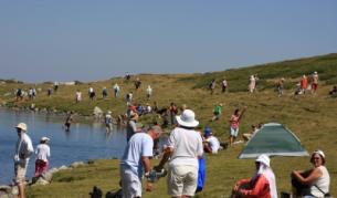 От 35 000 посетители годишно през 2008 г., броят на туристите на Седемте езера в Рила през т. г. е достигнал 120 000