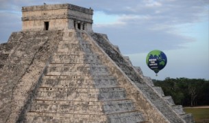 Древният град на маите Чичен Ица, който се намира в северната част на полуостров Юкатан, Мексико