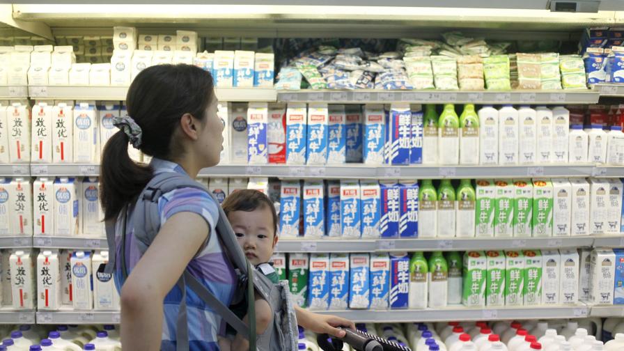 Канцерогенен токсин в китайско мляко