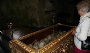 В църквата "Св. Неделя", където са мощите на баташките новомъченици