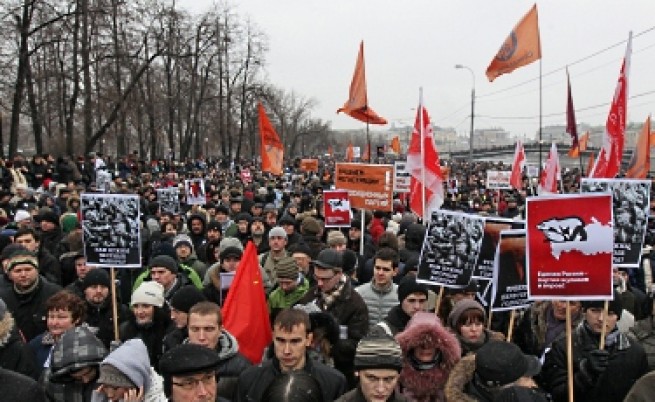 В Москва се надяват студът да стресне демонстрантите