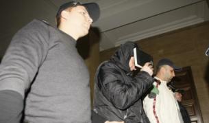 Част от подсъдимите по делото "Наглите"