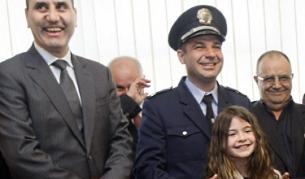 Плевенският полицай Николай Гергов, дъщеря му Деси и вътрешният министър в министерството на културата