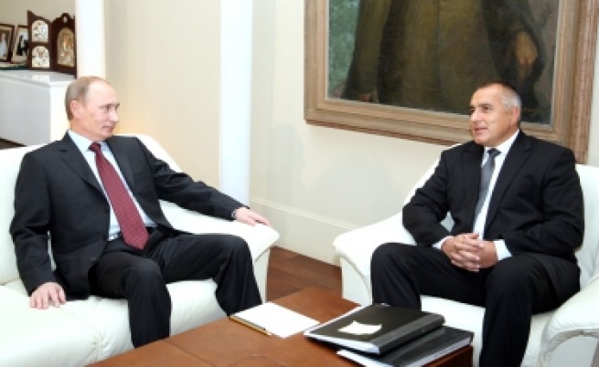Бойко Борисов разговаря с Владимир Путин 