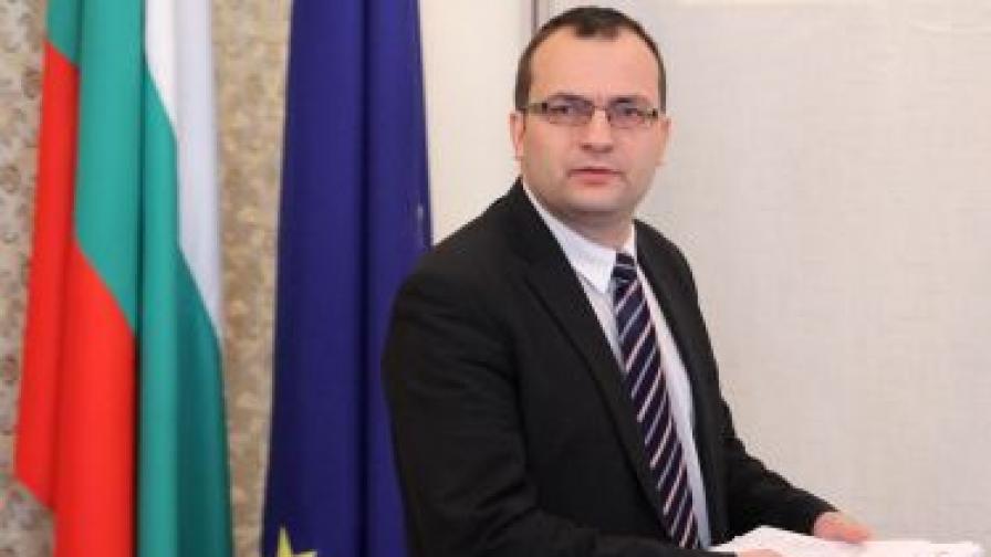 Лидерът на СДС и съпредседател на Синята коалиция Мартин Димитров