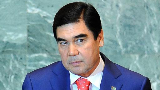  Президентът на Туркменистан Гурбангули Бердимухамедов 