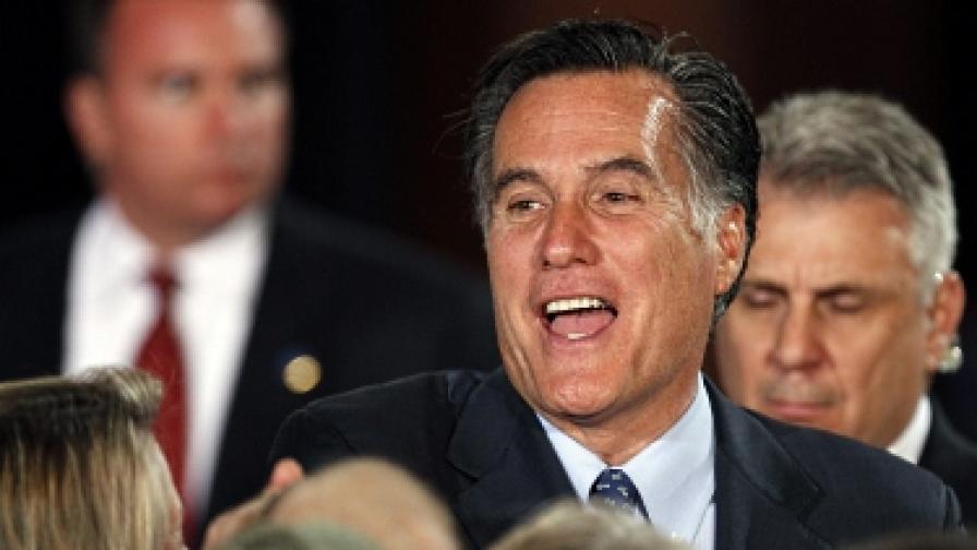 Победа в Тексас прати Ромни на президентските избори