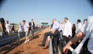 Борисов при откриването на Лот 2