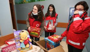 Доброволци на БЧК