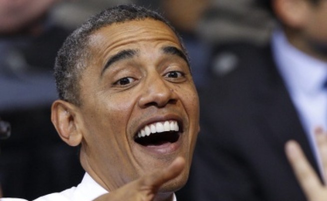Обама се измъкна от конфуз с шега