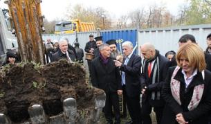 Първата копка на новата отсечка