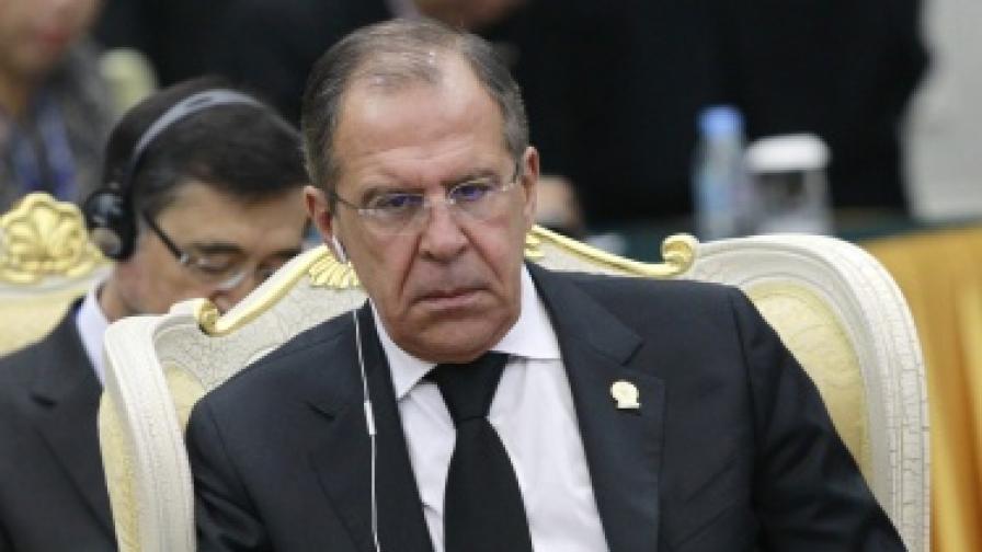 Лавров: Невъзможно е Русия да се намеси в сирийския конфликт