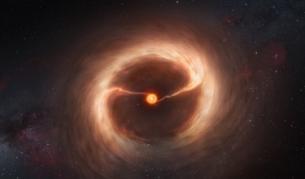 Радиотелескопът АЛМА проследи раждането на звезди и планети в съзвездието Вълк