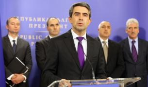 Президентът Плевнелиев прави изявление след заседането на КСНС на 5 февруари