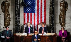 Президентът на САЩ Барак Обама произнесе традиционното си обръщение към нацията - "За състоянието на съюза"