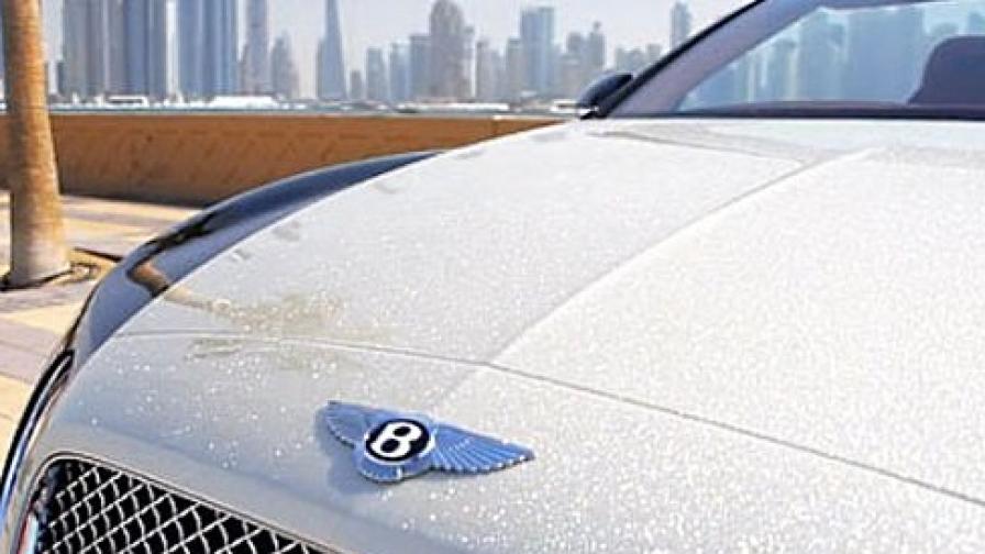 Лудостта на богатите - автомобилна боя с диаманти