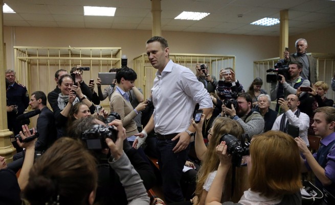 В Русия започна процесът срещу Алексей Навални
