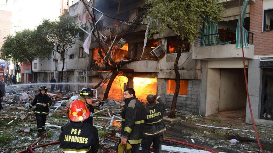 Аржентина: Газова експлозия в жилищен блок взе жертви