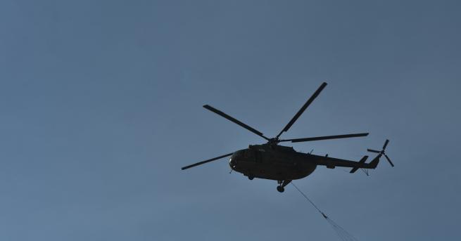 Военен хеликоптер падна на Летище Пловдив научи NOVA На място