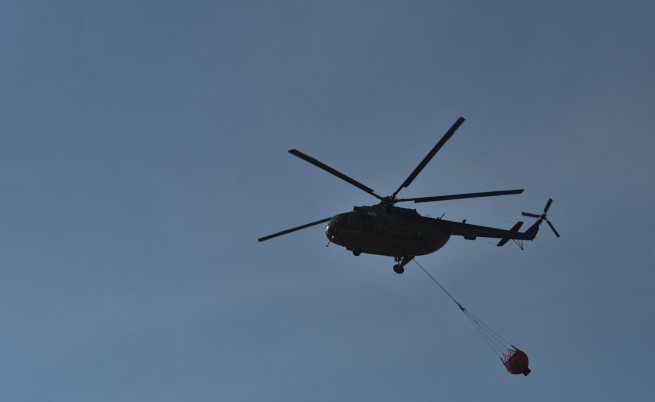Военен хеликоптер падна, двама загинали и ранен