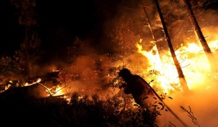 Пожарът край Свиленград обхвана над 1000 дка