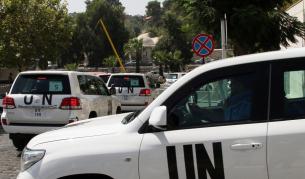 Снайперисти стреляха по експертите на ООН в Сирия