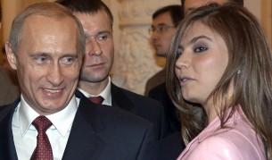 Путин и Кабаева през 2004 г.